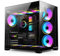 ProGaming Elite ATX Boîtier PC 7 ventilateurs ARGB préinstallés, USB-C, panneau en verre trempé (noir)