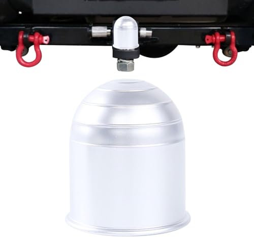 ccuzs Tow Bar Caps, Universals Hitch Ball Covers, Trailer Towball Protector with Snug Fit Design, Weather-Resistant Tow Bar Balls Cap, Auto Accessories for Car, RV, and Caravan Protection, 6.7cm ABS