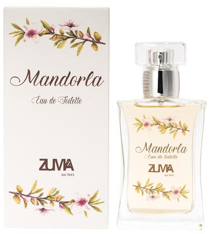Profumo Mandorla Eau de toilette - Fragranza Dolce e Vellutata Spray - L’Abbraccio Elegante della Primavera Siciliana Made in Italy (Mandorla 50 ml)
