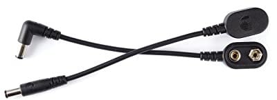Planet Waves D'Addario 9v Effects Pedal Power Adaptors, Modern, Black