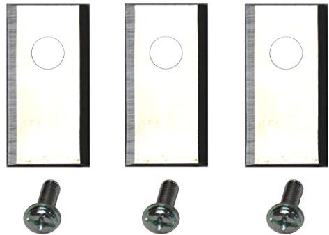 Genisys 30 Ersatz Messer Klingen kompatibel mit LANDROID von Worx (1-Loch - HQ - longlife - 0,9 mm) + Schrauben [DIN EN 50636 geprüft]