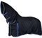 Horze Glasgow Leichte Regendecke mit Halsteil, Weidedecke fur Pferde, Decke fur Pferd, 600D, Blau, 155