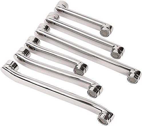 Bec pour Robinetterie de Cuisine - Bras de Robinet Arrondi (20 cm de Long)