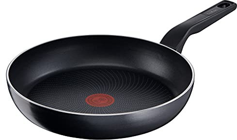 Tefal C2770653 Generous Cook Pfanne 28 cm, Antihaft-Beschichtung Titanium, Thermo-Signal, dicker Thermo-Fusion-Boden - schnelle Erwärmung, für alle Herdarten auch Induktion, schwarz