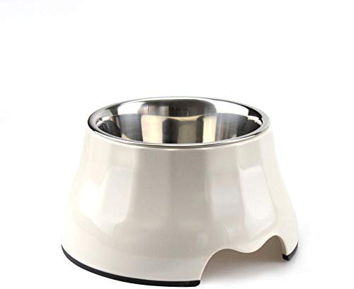 Platos Elevados para Perros Platos para Gatos Cuencos para Perros Elevados Estación De Alimentación Antideslizante para Una Comida Acogedora Apta para Lavavajillas para Perros De Patas Largas Color