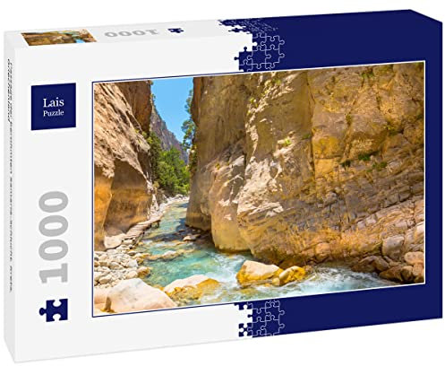 Lais Puzzle Passage der berühmten Samaria-Schlucht, Kreta, Griechenland 1000 Teile