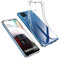 AURSTORE Coque pour Samsung Galaxy A12, pour Samsung Galaxy M12, Housse Etui Samsung A12 en Transparent Silicone TPU Souple [Bumper avec Coins Renforcé], Protection Antichoc Claire