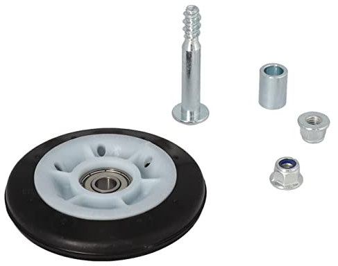 DREHFLEX - Roue pour sèche-linge compatible avec Bosch Siemens 00613598 613598 avec matériel de fixation