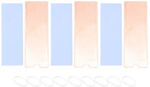 Dciustfhe 3 StüCk M.2 SSD KüHlköRper NVME NGFF M.2 2280 Solid State Festplatte KüHlköRper Reinem Kupfer DüNner KüHler 1,0 Mm