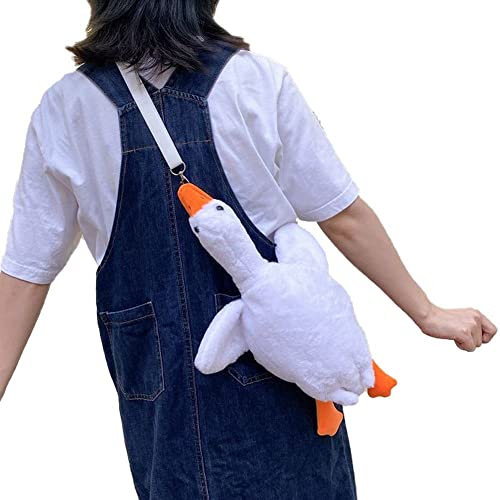 Danlai Plüsch Duck Umhängetasche Süße Gefüllte Crossbody - Cartoon Messenger Bag Handtasche Für Mädchen Frauen