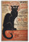 JAHER Theophile Steinlen Paintings – (Kollektion Du Chat Noir) Poster Leinwand Kunst und Wandkunst Kunstdruck Moderne Familie Schlafzimmer Dekorationen 20 x 30 cm