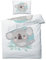 ZDABAOEC Koala Kinderbettwäsche 100x135 Jungen Mädchen, Cute Tiere Kinder Baby Bettwäsche 2er Set - 100% Microfaser Bettbezug + 1 Kissenbezug 40x60, mit Reißverschluss, Wende Motiv