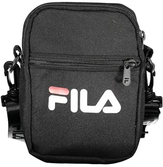 FILA Unisex Fresno small Phone x-Body Pusher Bag, Black