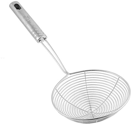 Fuga de red doméstica, espumadera de cocina, utensilios de cocina de Metal multifunción, colador de araña, filtro portátil para hornear y freír