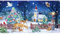 RICUVED Weihnachten Diamond Painting Set,5D Diamant Painting Bilder Erwachsene Weihnachten Diamond Painting Kinder, Full Drill Diamant Malerei Bilder Winter Diamond Painting für Home 40x70cm