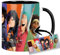 Big Hero 6 Hiro Baymax Tasse Innen & Henkel Schwarz Keramikbecher Mug