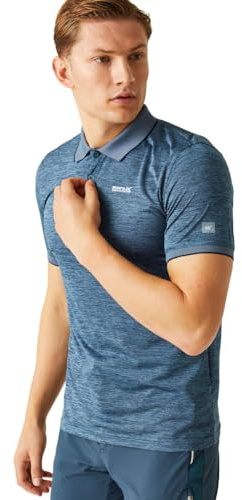 Regatta Mens Remex Ii Jersey Polo Shirt, Coronet Blue, 3XL EU