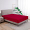 Softex Royal - Klassisches Spannbettlaken - 100% Baumwolle Jersey Spannbettlaken in vielen Farben und Größen - Markenqualität, Kirschrot, 180 x 200 cm - 200 x 200 + 27 cm 100% gekämmte Baumwolle