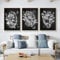 KAIDAARTLH Abstrakt Medizin Anatomie Poster, Organe Herz Gehirn Leinwandbilder Arztpraxis Dekoration, Kunstdruck Wandbilder für Krankenhaus Klinik Deko-Rahmenlos(A,3x50x70cm)