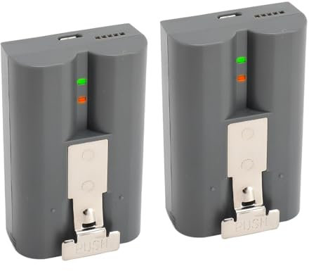 Türklingel-Kamera-Akku, Hohe Kapazität, 8000 MAh, Türklingel-Kamera-Akku, Ersatz für Video-Türklingel 2 3 3plus 4 (2er-Pack)