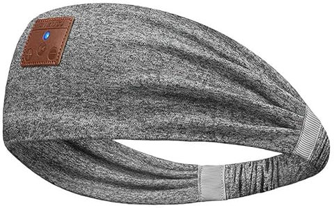 Auriculares Bluetooth 5.0 para dormir, auriculares inalámbricos Bluetooth con altavoces estéreo HD finos, auriculares deportivos para dormir, correr, insomnio, deportes, viajes, yoga