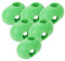NULYLU 6st Kletterseil-netzschnalle Kleine Kletternetzschnalle Zubehör Für Outdoor-kletternetze Kletternetzschnalle Aus Kunststoff Robuste Kletternetzschnalle Für Kinder Green Abs