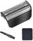 Braun 1 Stück für Serie 3 Ersatzkopf, Kompatibel mit 30B 310 330 340 5746 4875 7630, Schwarz/Silber, Inkl. Bürste und Reinigungstuch, Unisex, Modern, Mit Integriertem Wiederaufladbaren Akku, Grayscale