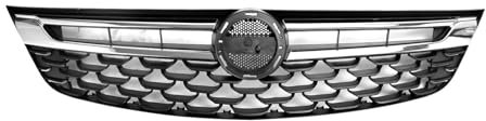 Auto Frontgrill Front Kühlergrille Frontstoßstangengrill Für Opel Für Astra K 2015-2016 2017 2018 2019 Facelift Autozubehör Schwarz Chrom