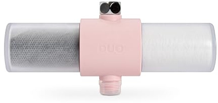Weddell Duo Shower Head Filter, NSF Certified Chlorine Reduction, Lead-Free | Easy Installation, Award-Winning Filter for Healthier Hair & Skin, Tool-free install, fits fixed & handheld showers