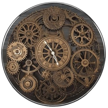 Steampunk Gears Clock Kühlschrankmagnete für Kühlschrank Lustige Magnete Niedliche Kühlschrankmagnete Starke Kühlschrankmagnete Dekorative Magnete