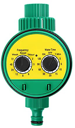 Contrôleur intelligent d'irrigation de l'eau - Minuteur d'arrosage automatique à piles pour jardin, campagne, pelouse, serre
