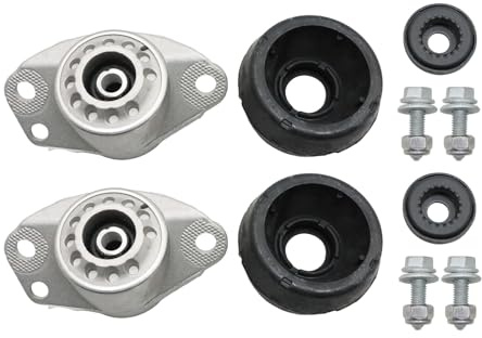 Callume Domlager Federbeinlager Vorne Hinten Kompatibel mit VW Fox Golf 4 Polo Kompatibel mit Audi A1 8X A3 8L Kompatibel mit Seat Ibiza Leon Kompatibel mit Skoda Fabia Octavia 1J0412249 1J0513353A