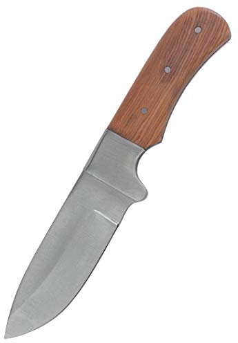 Battle-Merchant Taschenmesser mit Olivenholzgriff - Kurzes Messer mit Holz Griff