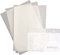 25 Blatt DIN A4 (210x297mm) Transparentpapier klar - weiß 200g/m² exzellente Durchsicht, Premium Qualität