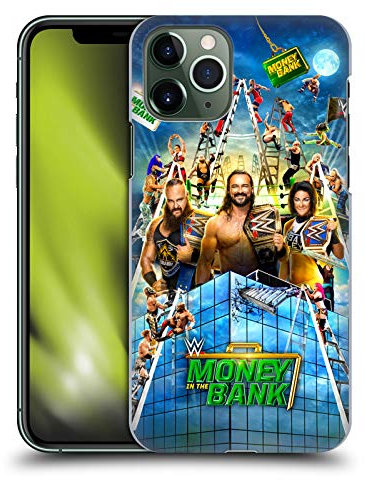 Head Case Designs Offizielle WWE Braun, Drew & Bayley 2020 Money In The Bank Harte Rueckseiten Handyhülle Hülle Huelle kompatibel mit Apple iPhone 11 Pro