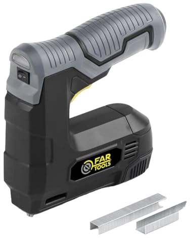 SN 36 Elektro-Tacker und Nagler, 3,6 V, 30 cpou/min, Nägel maximal 10 mm und Klammern maximal 12 mm, Drucksensor, Ladeanzeige