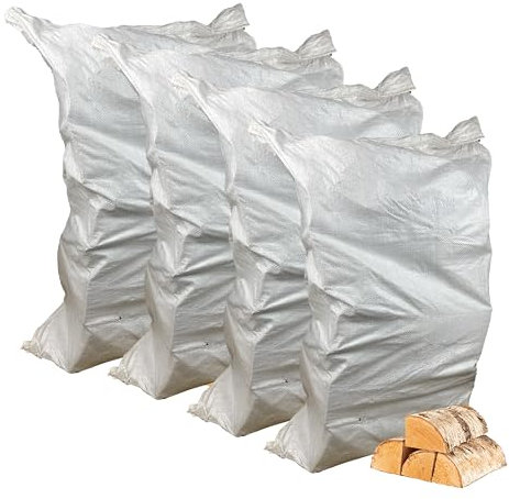 AMOS Kiln Dried Hardwood Birch Chunky Firewood Logs 240L for Fireplaces, Stoves, Fire Pits, Pizza Ovens, Chimineas, BBQ, Wood Burner Under 20% Moisture Ready to Burn Sustainably Sourced