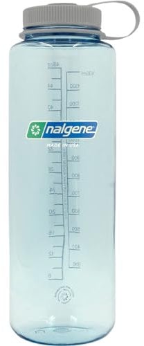 Nalgene Sustain Grande Ouverture 1,5 L Bouteille d'eau Mixte, écume de mer