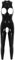 TiaoBug Damen Wetlook Bodysuit Ouvert BH Hose Latex Catsuit Lack Leder Overall Jumpsuit Ärmellos Tank Top Hot Pants Sexy Dessous Gogo Clubwear Schwarz B XXL
