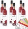 Käfer Negroamaro Rosé IGP, halbtrocken, sortenreines Weinpaket + VINOX Winecards (6x0,75l)