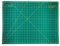 The Quilted Bear Cutting Mats - Sewing & Quilting Self Healing Cutting Mat 18 x 24 (A2) with 60 & 45 Degree Angle Markings (Green)