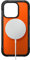 NOMAD Rugged Case für iPhone | Robuste Schutzhülle mit Rahmen aus Polycarbonat | Matte TPE-Rückseite | MagSafe-kompatibel | iPhone 14 Pro | Ultra Orange