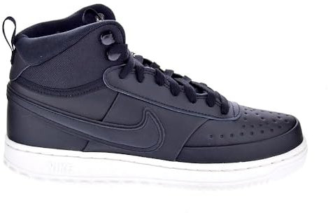 NIKE Court Vision Mid WNTR, Sneaker Uomo, Black Black Phantom, 43 EU