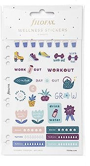 Filofax Wellness-Aufkleber für den täglichen Gebrauch