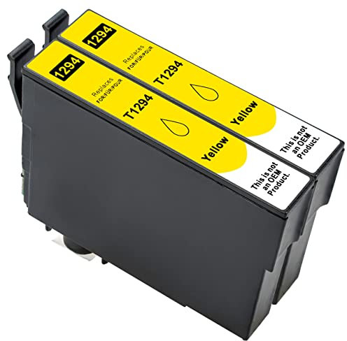 ESMONLINE 2 er Set Multipack kompatible Druckerpatronen als Ersatz für Epson T129 E129 passend für Workforce WF-7015 WF-7525 Stylus Office SX420W SX425W SX435W SX440W SX525W tylus Office BX625 BX925