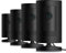 Ring Outdoor Camera Plug-In (Stick Up Cam) | HD outdoor Security Camera with Two-Way Talk, Wifi, Works with Alexa | alternative to CCTV system | 30-day free trial of Ring Home | 4 Cameras