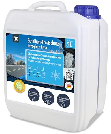 5 L Premium Scheiben Frostschutz -60 Grad Konzentrat für KFZ Autoscheibe Polycarbonatverträglich mit frischem Zitrusduft