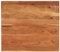 vidaXL Tischplatte, Holzplatte Rechteckig, Massivholzplatte für Bartisch Beistelltisch Esstisch, Ersatztischplatte, 110x80x2,5cm Akazienholz