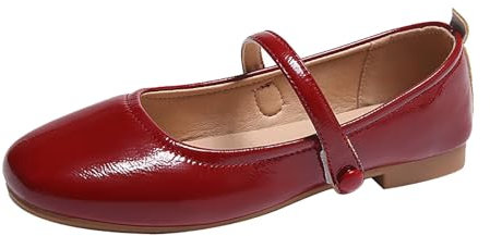 Genérico Scarpe sportive leggere antiscivolo per camminare primaverili ed estive per donna ballerine fucsia donna, rosso, 39 EU
