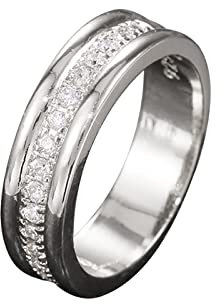 Dislsokrhov Passende Paarringe Cut Set Ring Mode Frauen Verlobung Hochzeit Schmuck Trendige Ringe Für Frauen 2024 Ehering Versprechensringe Für Frauen Coole Ringe Männer #2Silber7